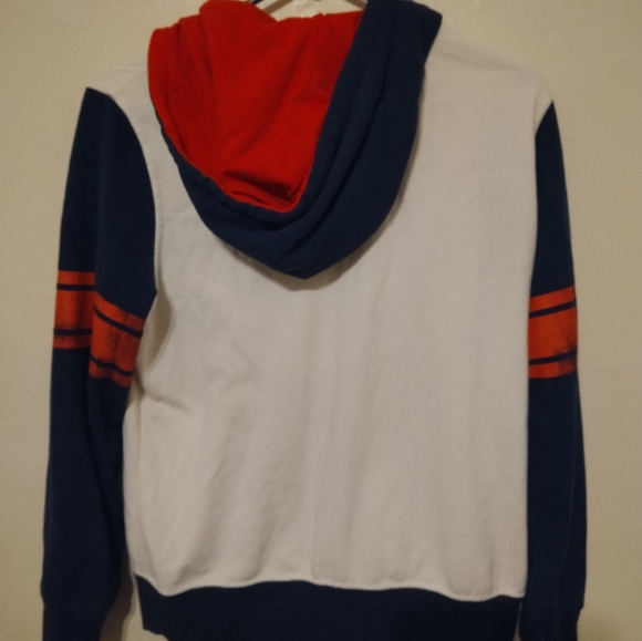 New England Patriots Women's NFL Football Zip jacket Hoodie Pockets size Large - Picture 6 of 6